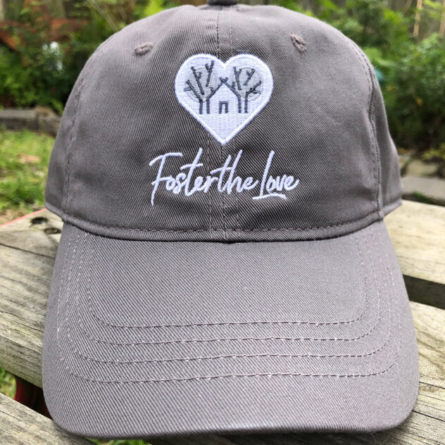 Foster The Love Canvas Hat - front view