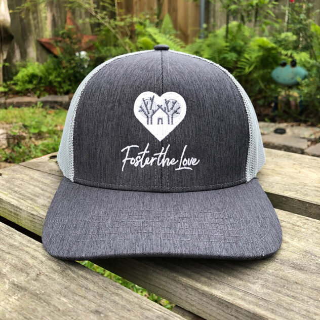Foster The Love Trucker Hat - front view