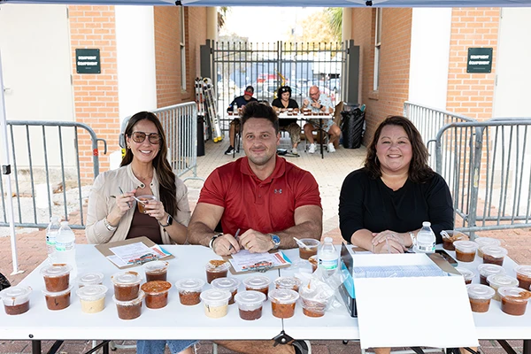 judges sitting at table