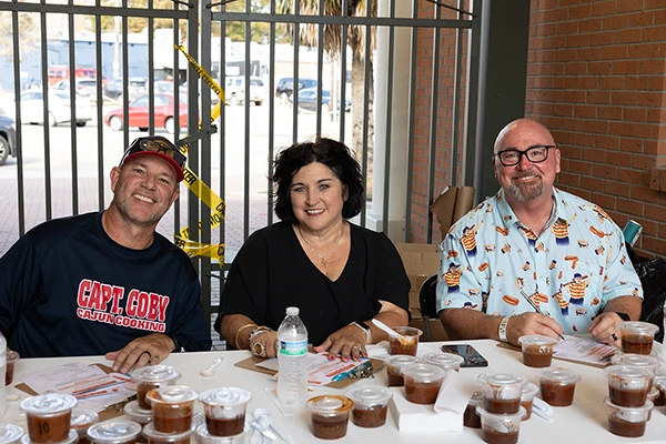 judges sitting at table